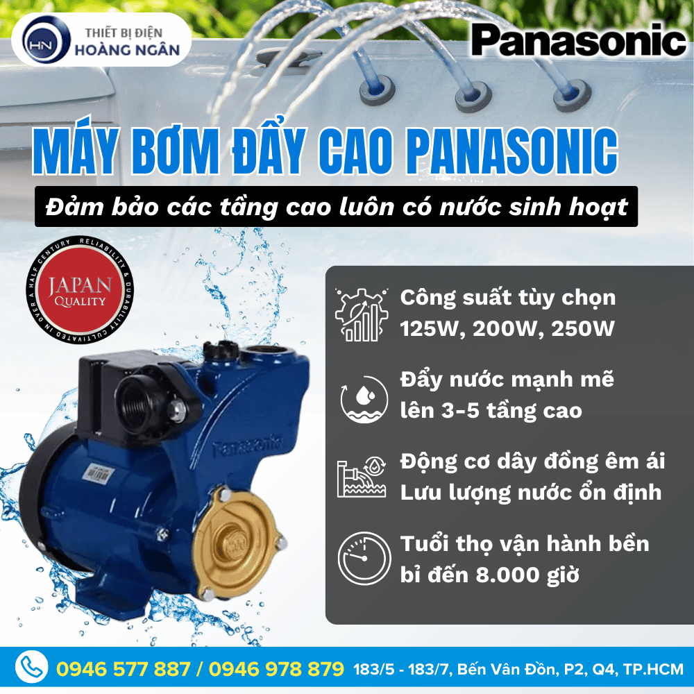 Máy Bơm Nước Panasonic