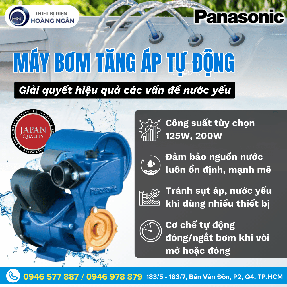 Máy Bơm Nước Panasonic