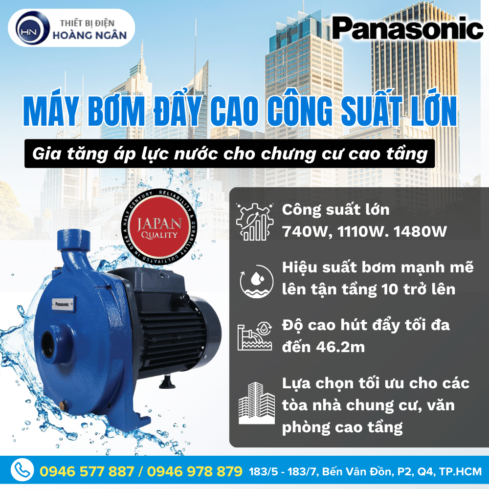 Máy Bơm Nước Panasonic