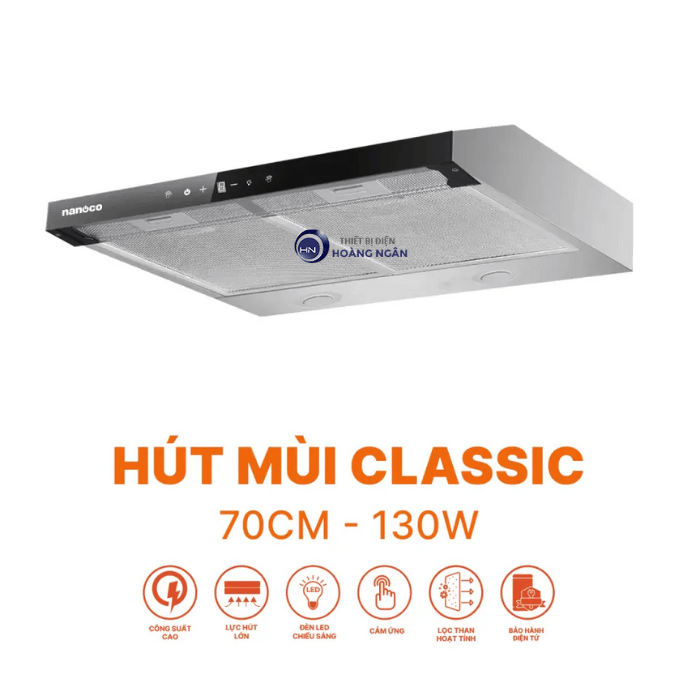 Máy Hút Mùi Bếp NRH703M Nanoco