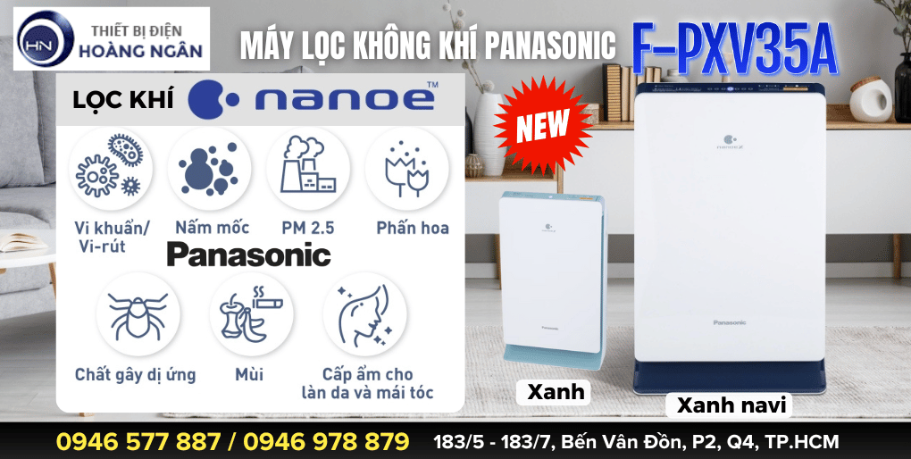 Máy Lọc Không Khí Panasonic F-PXV35A