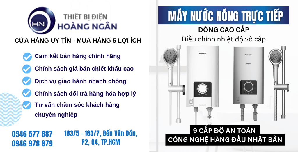 Máy Nước Nóng Panasonic Dòng Cao Cấp - Chiết khấu cao