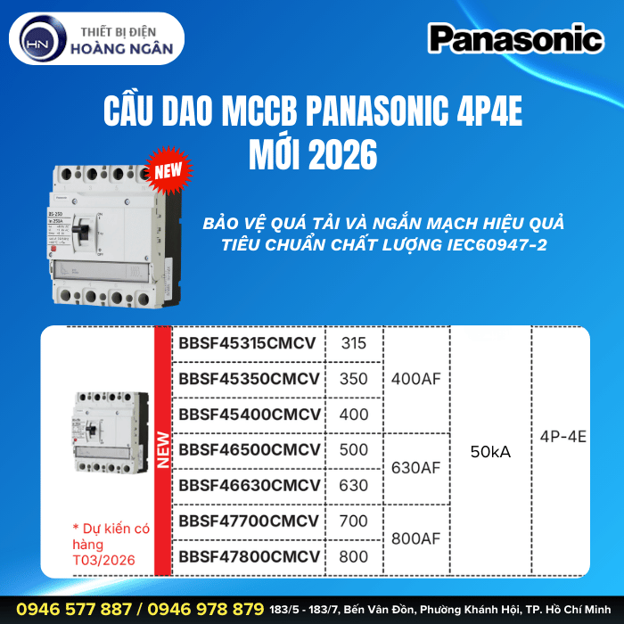MCCB Panasonic BBSF45315CMCV