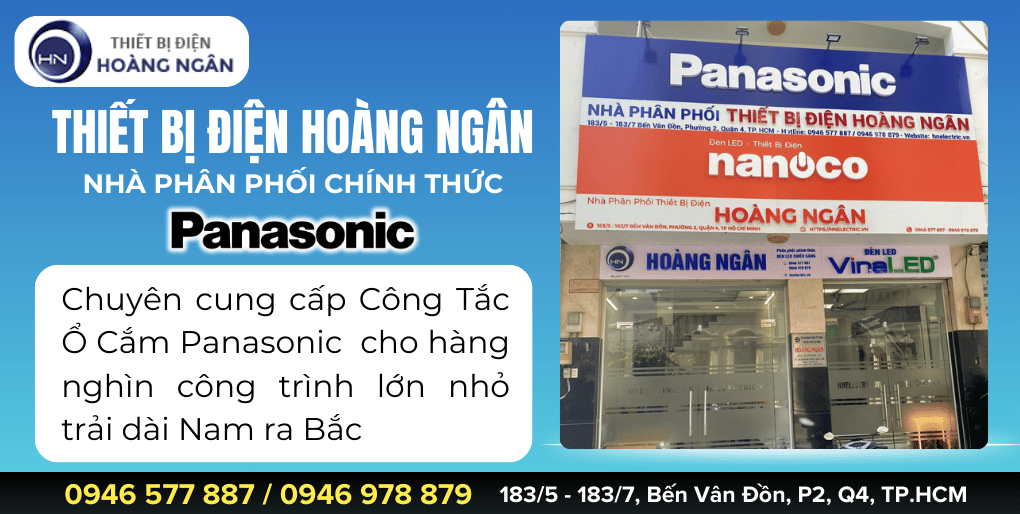 Mua Công Tắc Ổ Cắm Panasonic Chính Hãng Tại TP.HCM, Bình Dương - GIÁ TỐT – GIAO NHANH - ĐÚNG HẸN