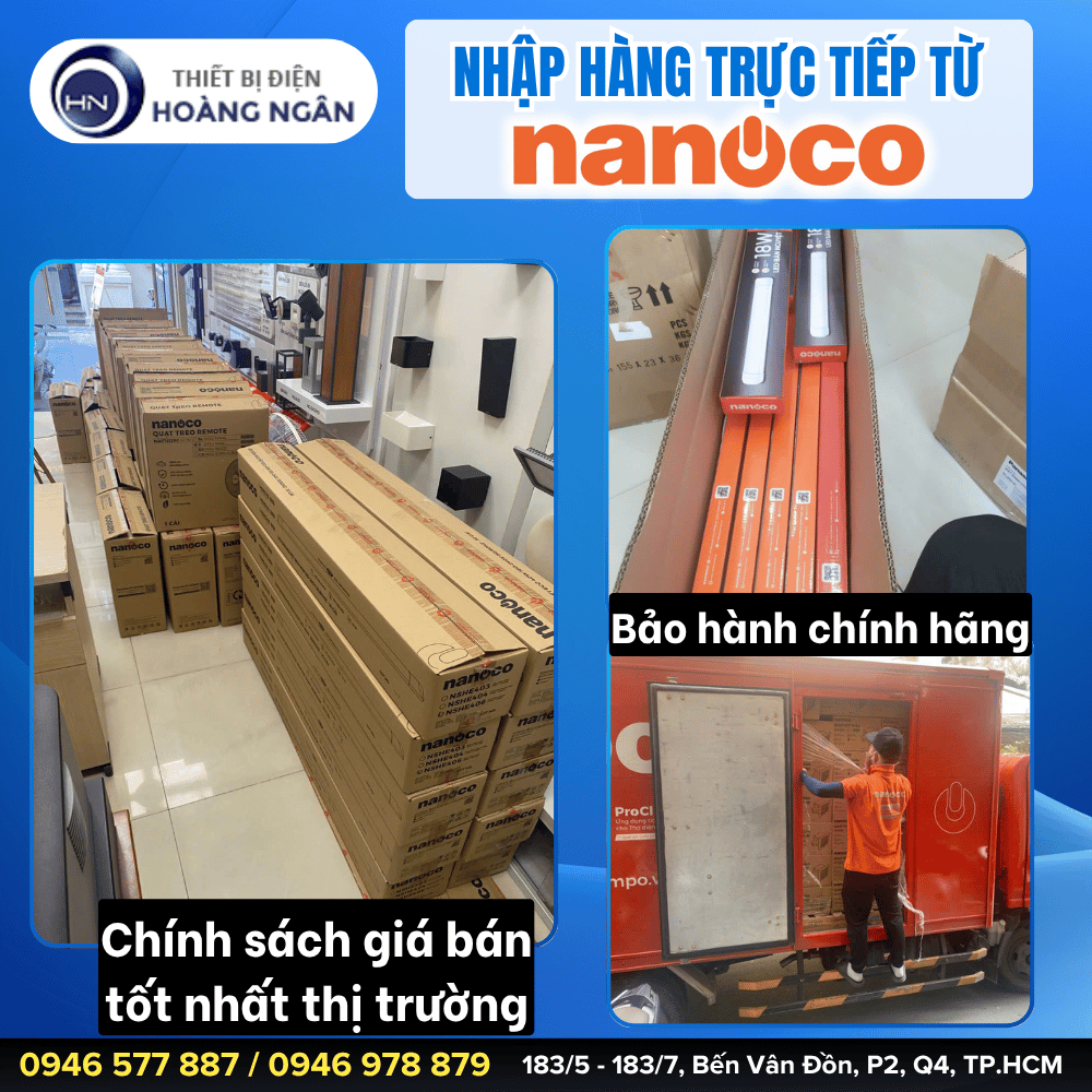 Mua Đèn Bán Nguyệt Nanoco Tại TP.HCM, Bình Dương – Chính Hãng, Giá Rẻ, Bền Bỉ Tiết Kiệm Điện