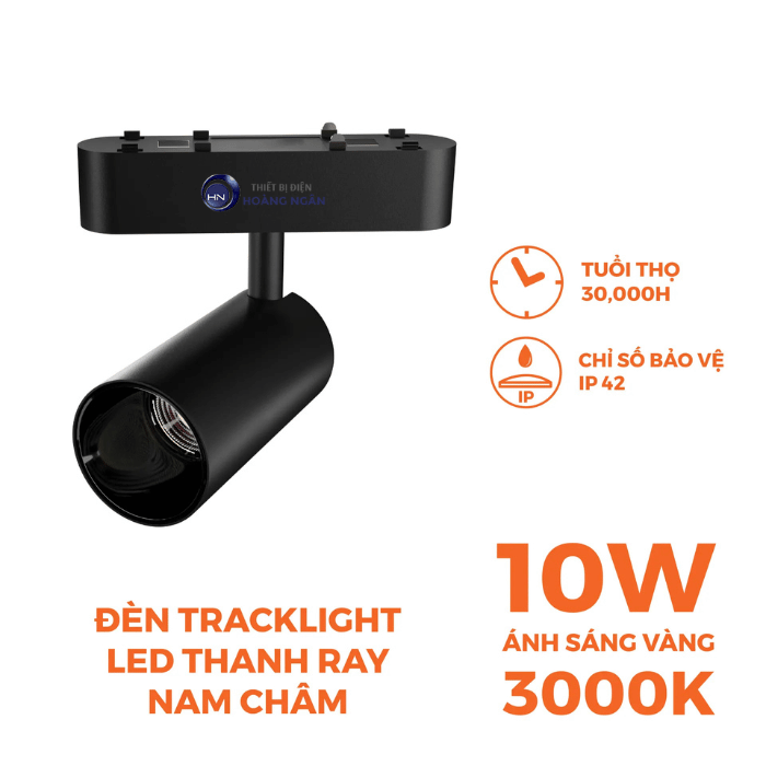 Đèn LED Gắn Ray Nam Châm 10W NMGT103B Nanoco