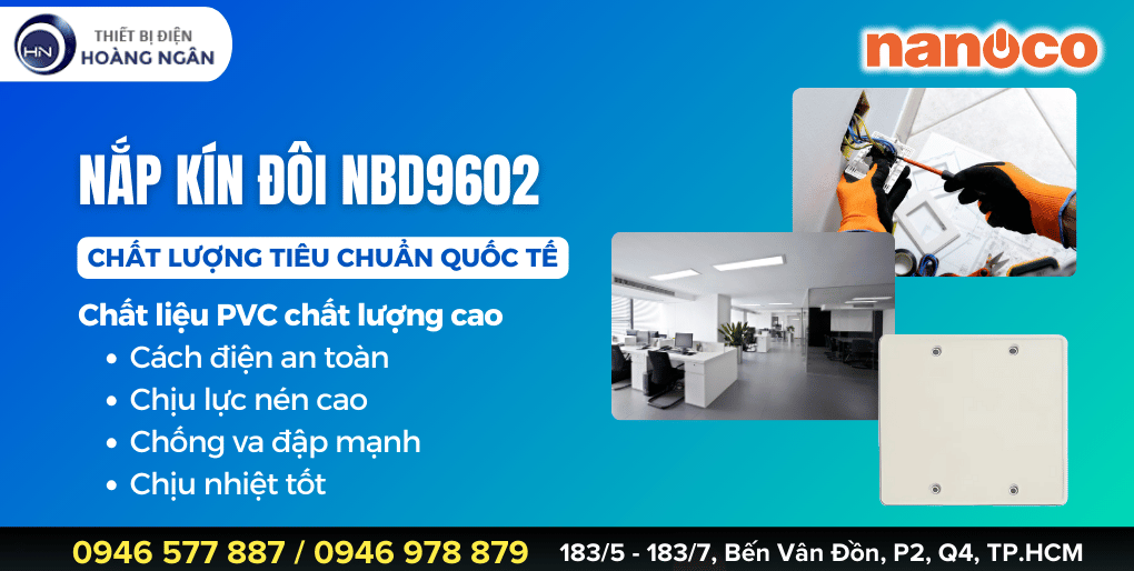 Nắp kín đôi Nanoco