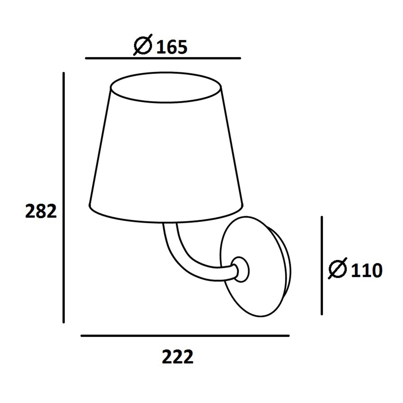 Đèn LED Gắn Tường Ngoài Trời NBL1791 Nanoco