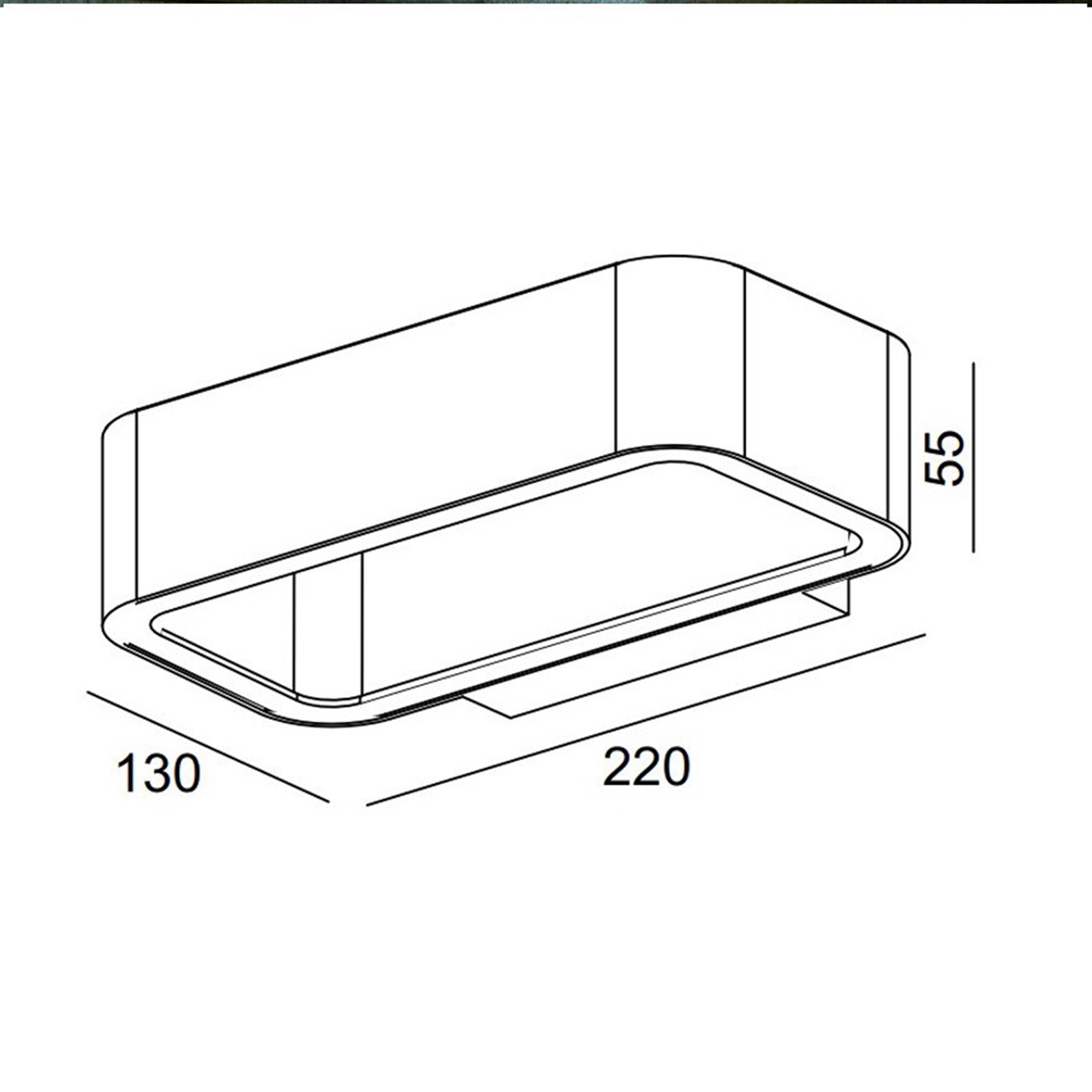 Đèn LED Gắn Tường Ngoài Trời NBL2721 Nanoco