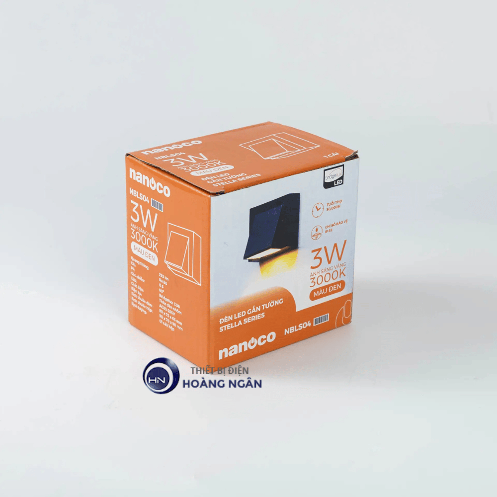 Đèn LED Ngoài Trời Gắn Tường Stella Series NBLS04 Nanoco