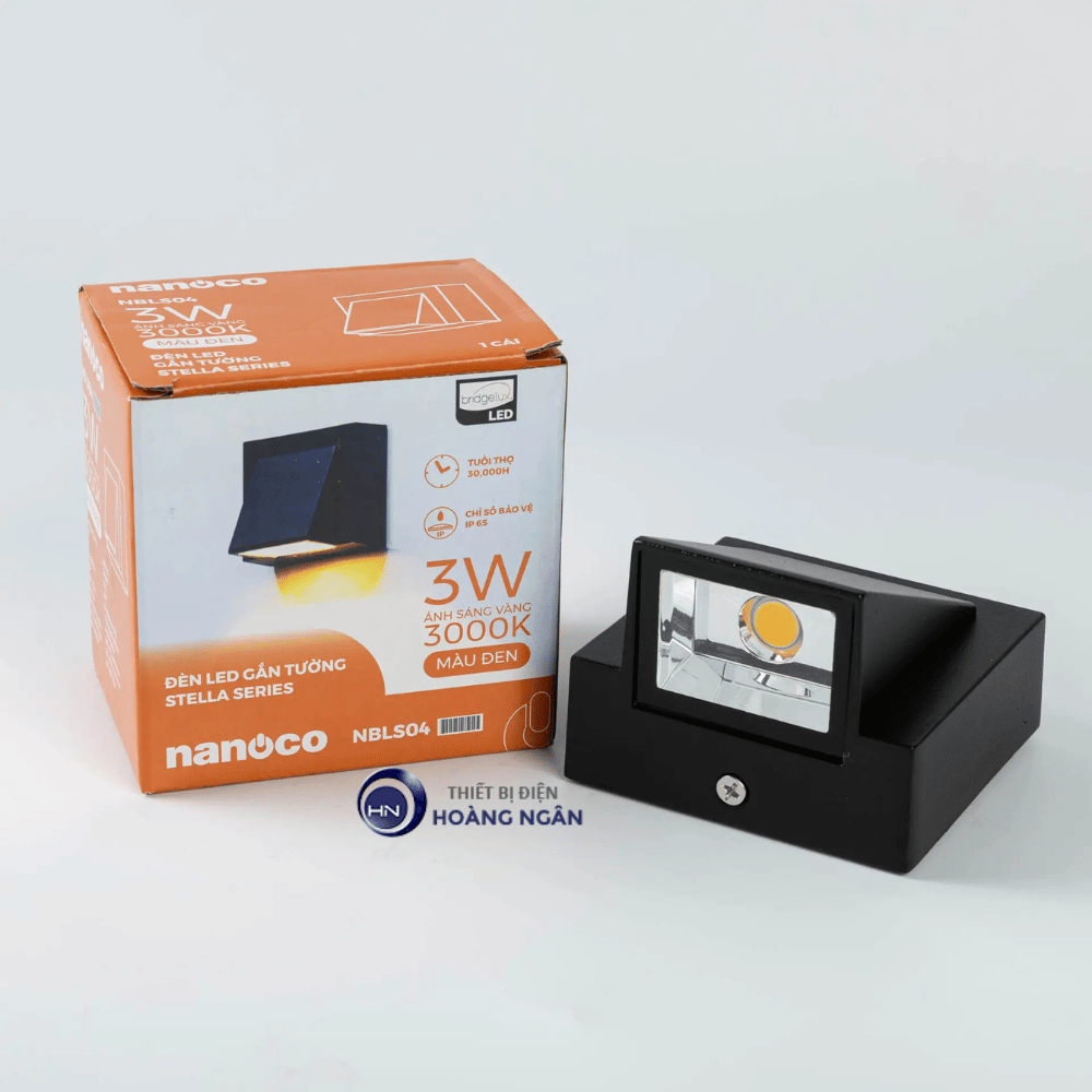Đèn LED Ngoài Trời Gắn Tường Stella Series NBLS04 Nanoco
