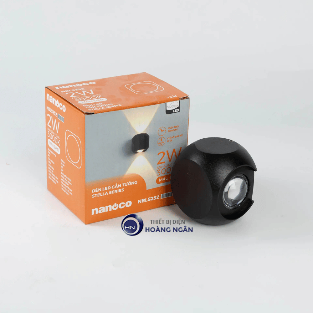 Đèn LED Ngoài Trời Gắn Tường Stella Series NBLS252 Nanoco