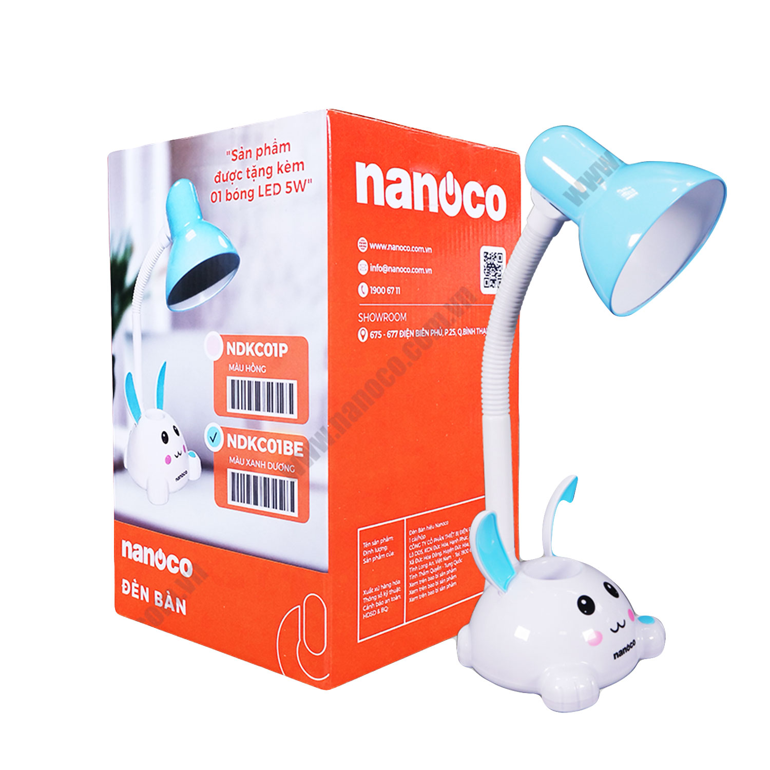 Đèn Bàn NDKC01P Nanoco