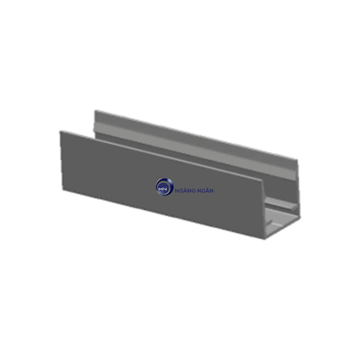 Nẹp Nhôm Gắn Tường Cho Đèn LED Dây Neon 1010 Nanoco NST1010-CA