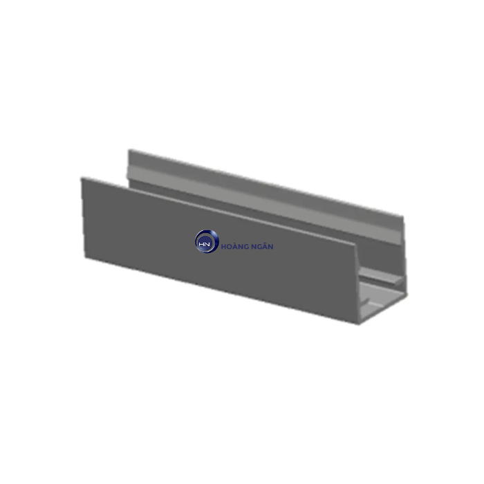 Nẹp Nhôm Gắn Tường NST1010-CA cho LED dây Neon 1010 Nanoco