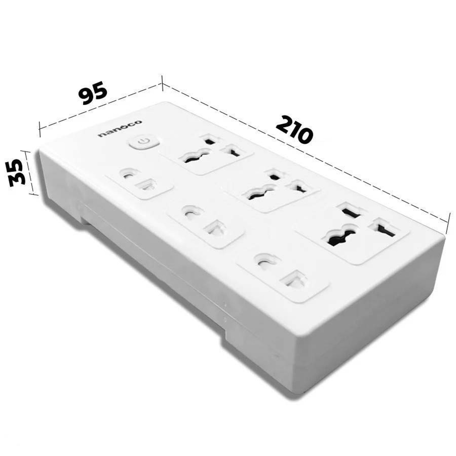 Ổ cắm có dây NES3332-3 Nanoco