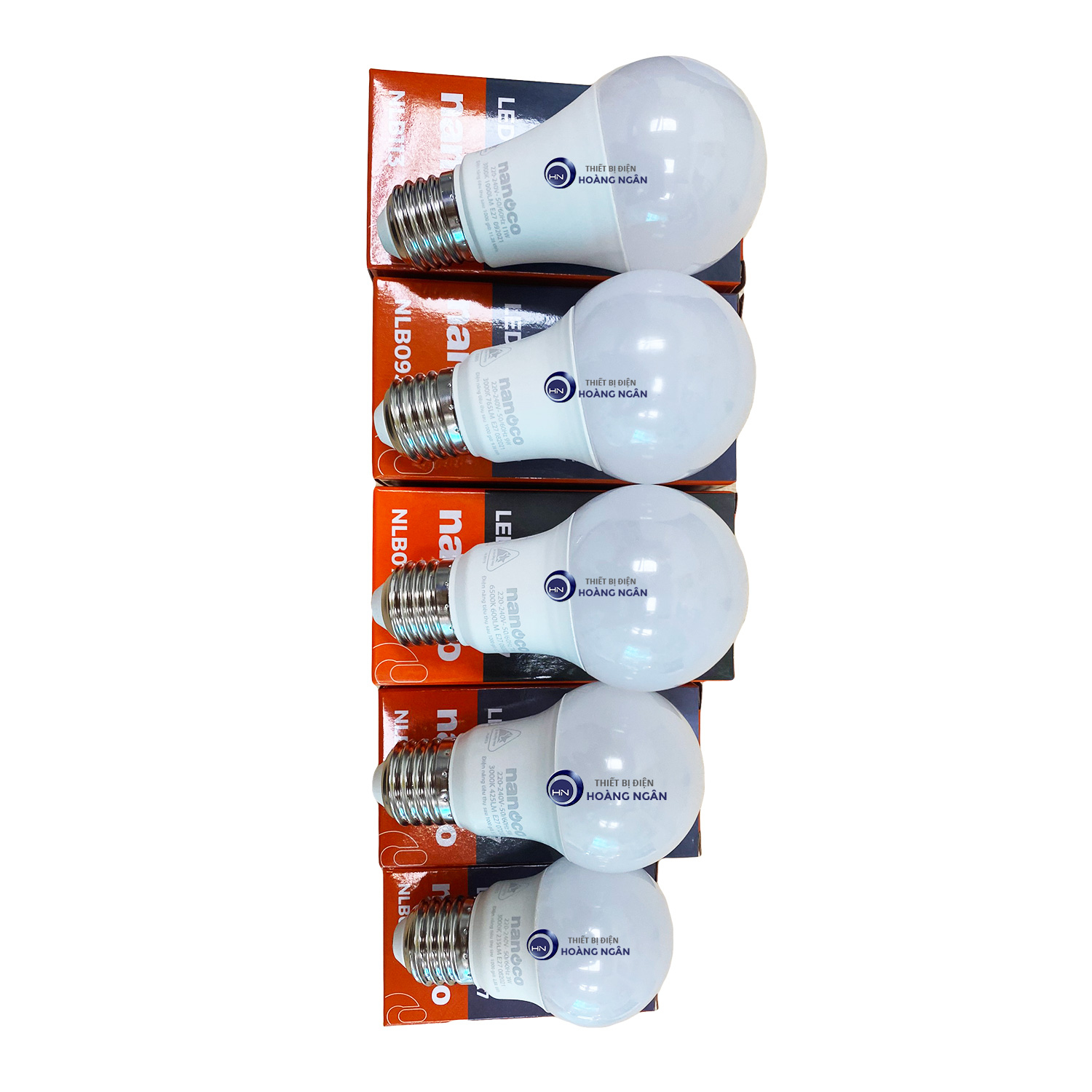 Bóng Đèn LED Bulb Tròn E27 Nanoco
