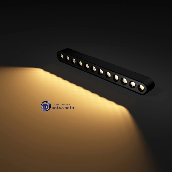 Đèn LED Chiếu Điểm Gắn Ray Nam Châm 12W NMGG123B Nanoco