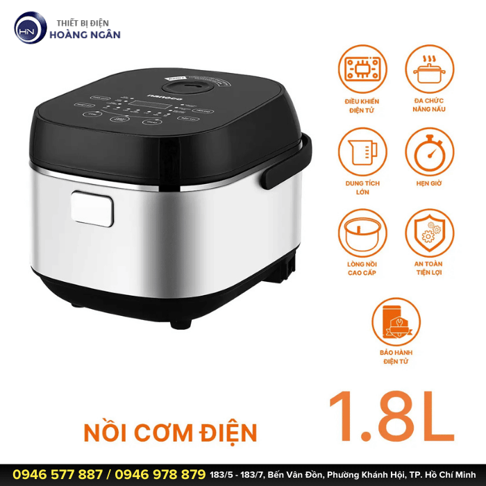Nồi Cơm Điện Đa Năng Nanoco NRC1818M