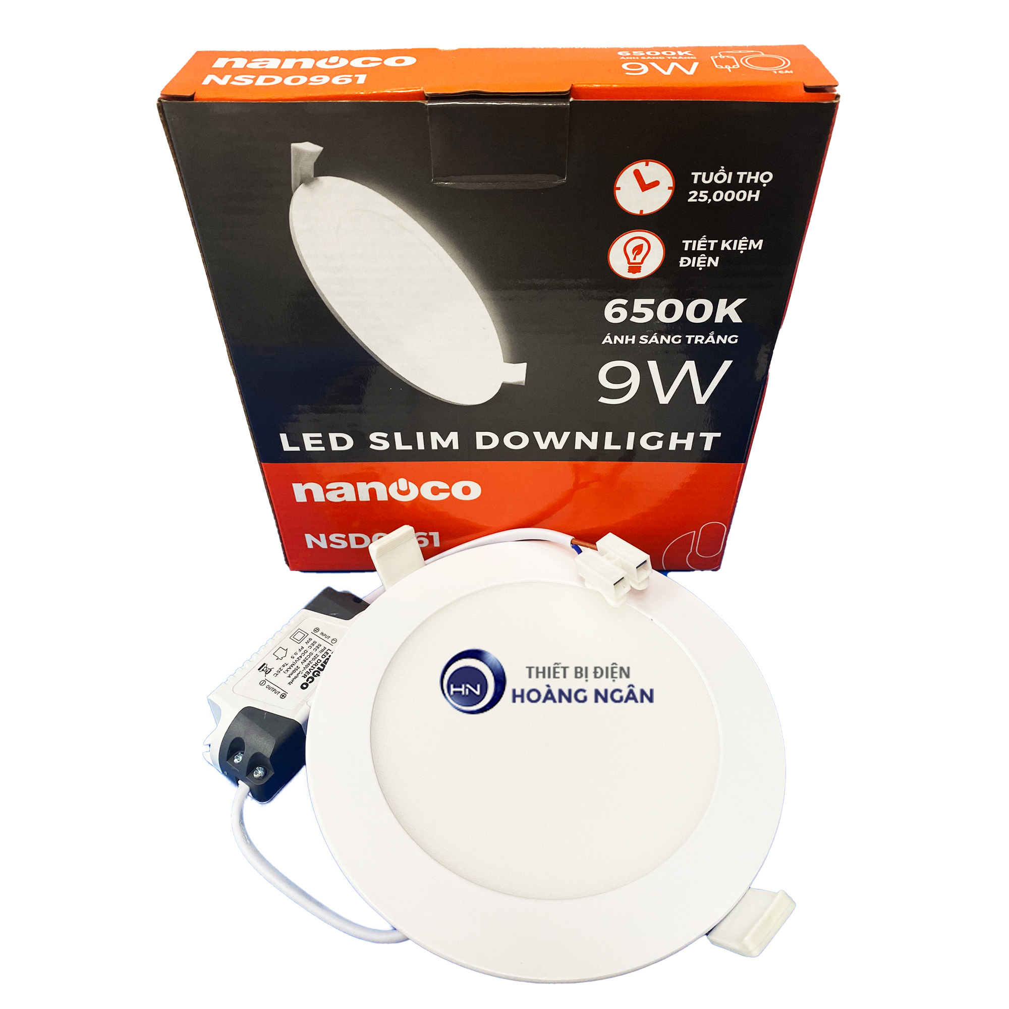 Đèn LED Slim Downlight siêu mỏng Nanoco