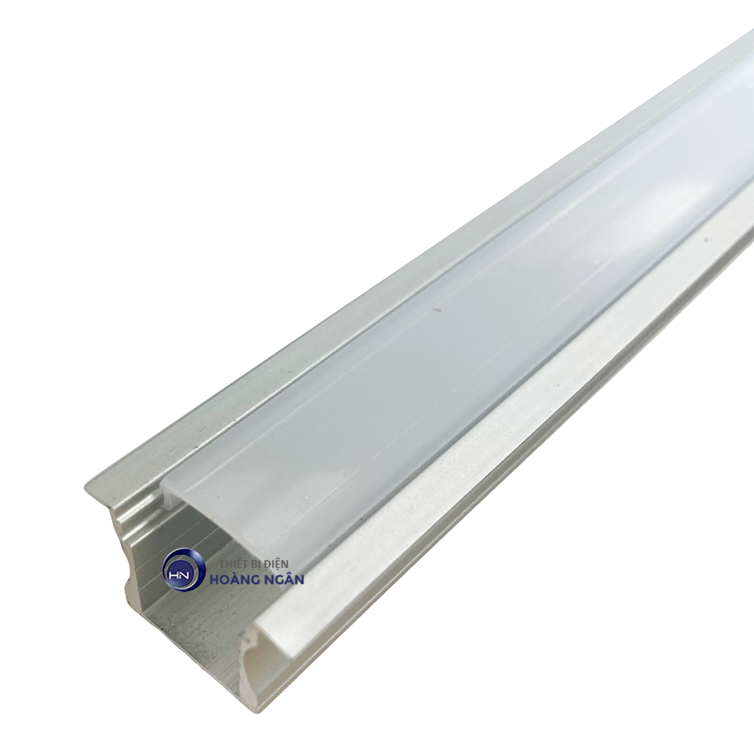 Thanh nhôm lắp âm dùng cho LED dây trong nhà NST-AB2414 Nanoco