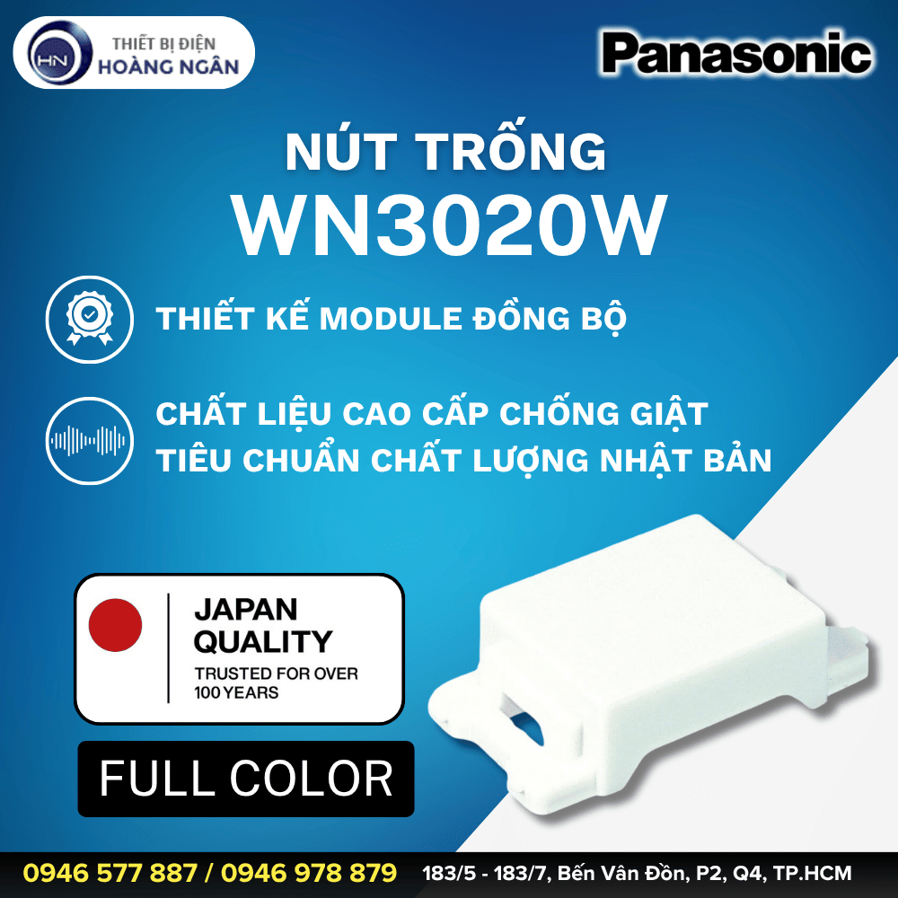 Nút trống Panasonic WN3020W