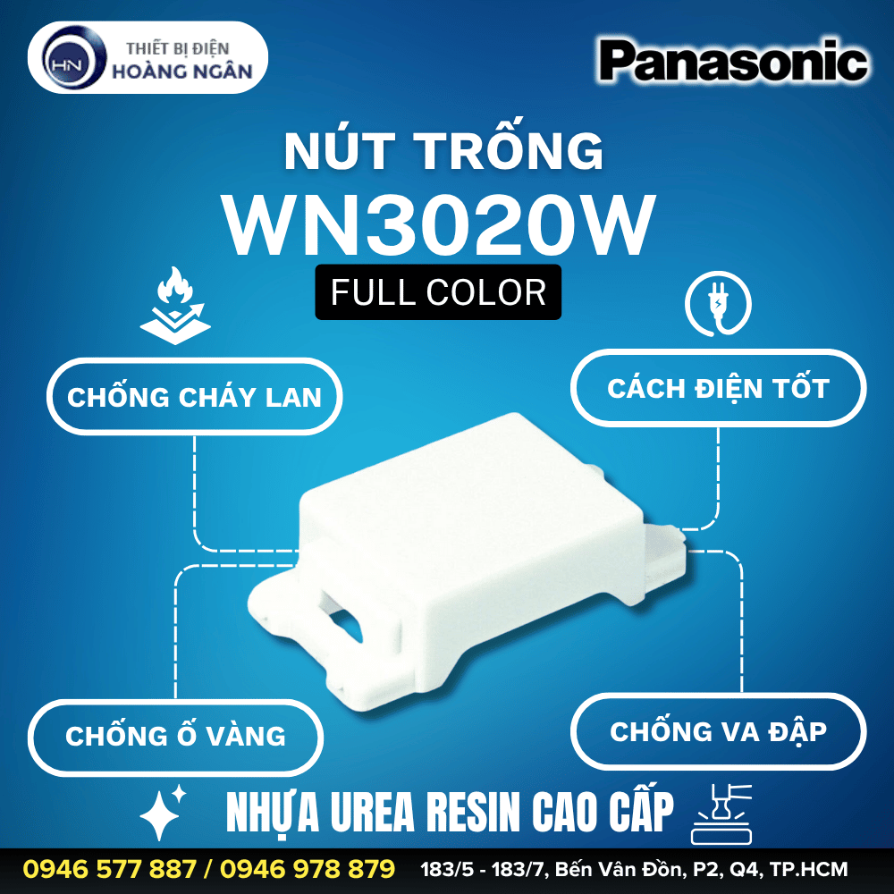 Nút trống Panasonic WN3020W