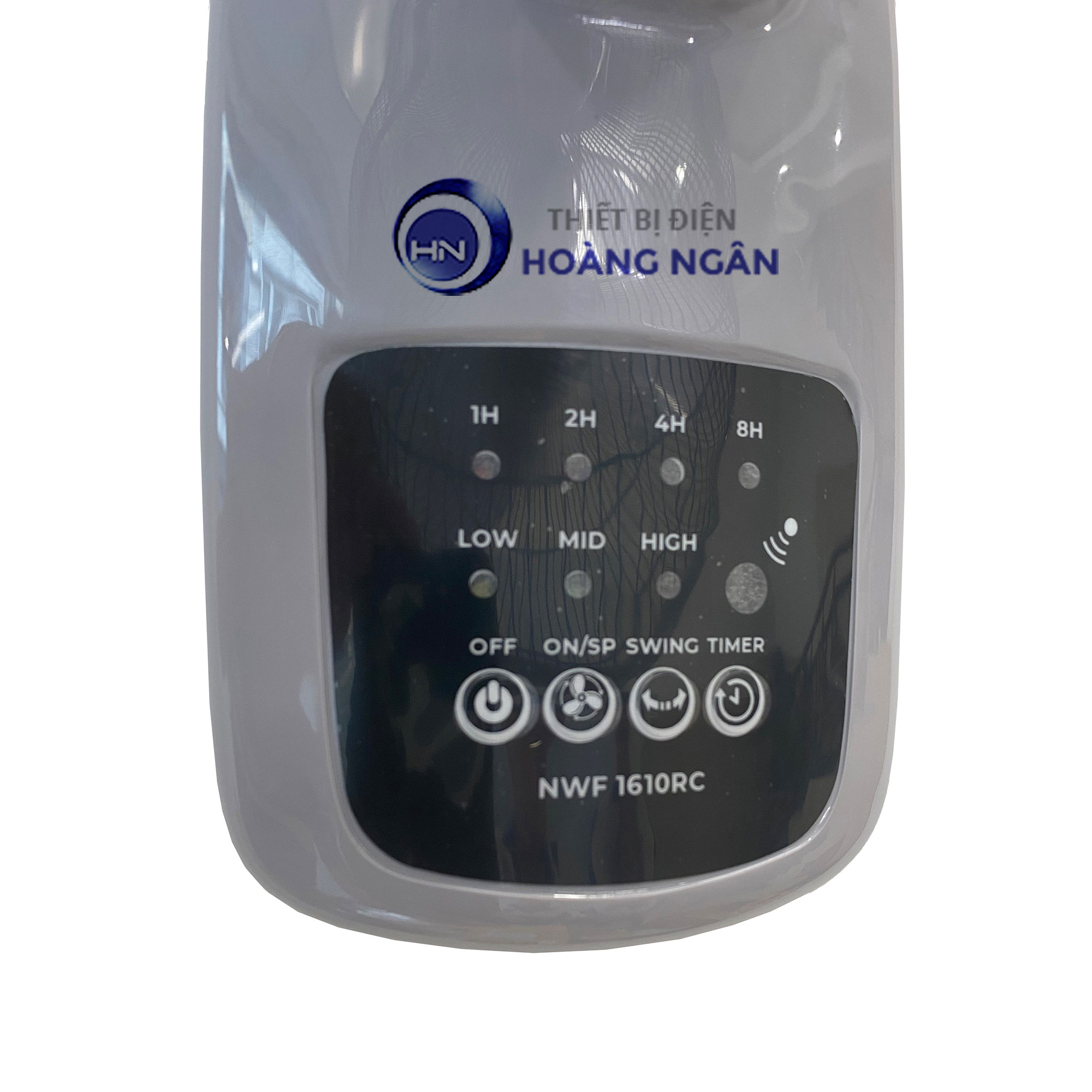 Quạt treo tường có remote dùng bạc đạn NWF1610RC Nanoco