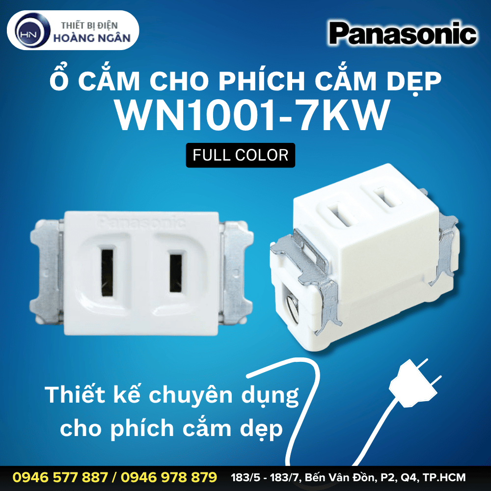 Ổ Cắm Đơn Panasonic WN1001-7KW