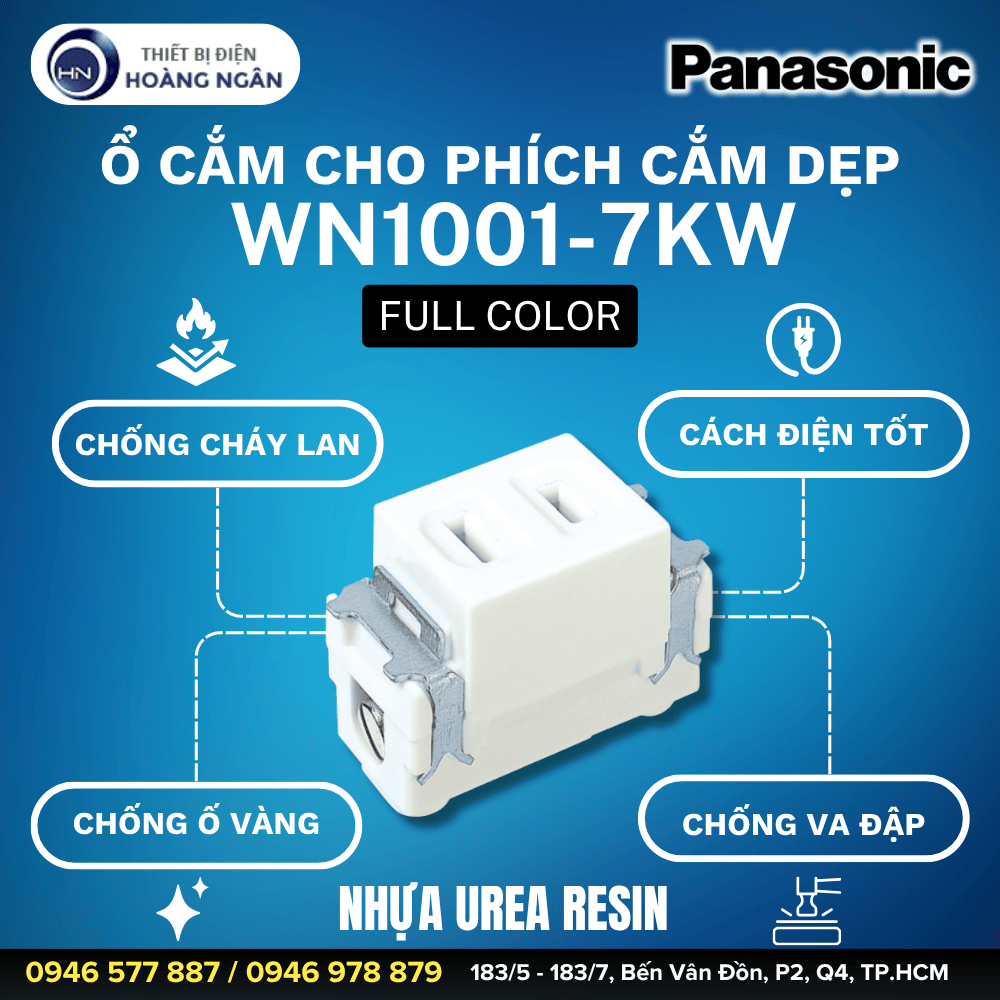 Ổ Cắm Đơn Panasonic WN1001-7KW
