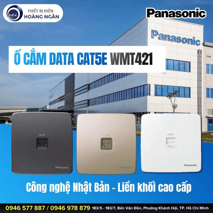 Ổ Cắm Mạng Panasonic CAT5E WMT421-VN
