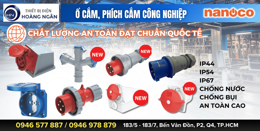 Ổ cắm và phích cắm công nghiệp Nanoco