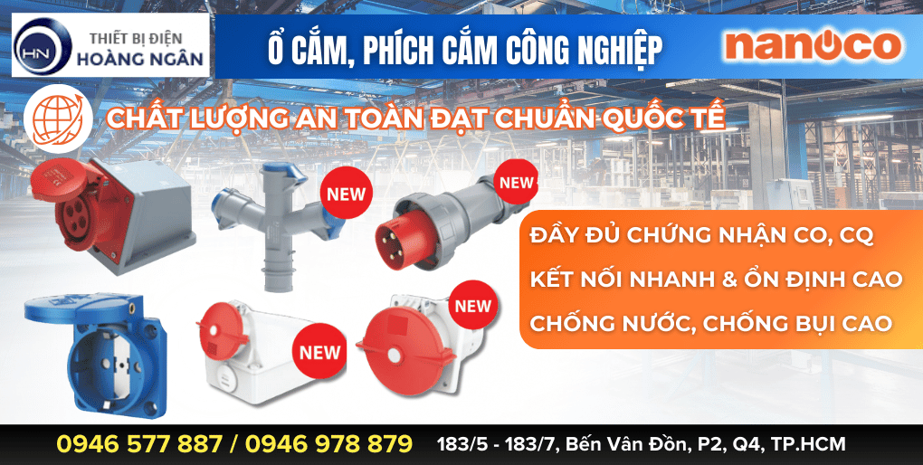 Ổ cắm và phích cắm công nghiệp Nanoco