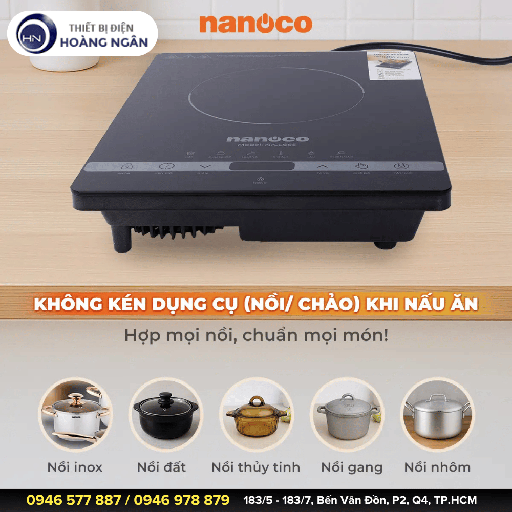 Bếp hồng ngoại Nanoco NICL665