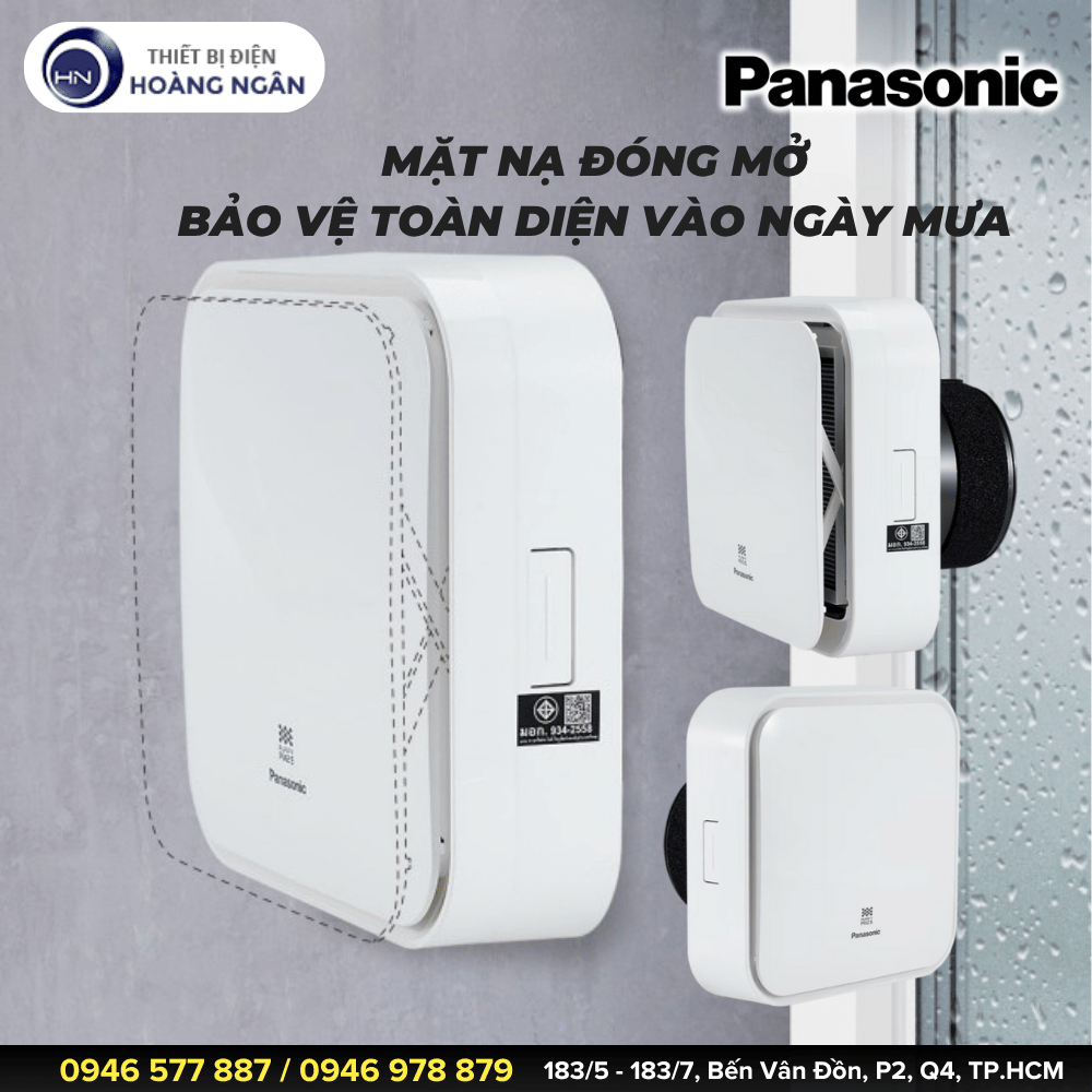 Quạt Cấp Gió Tươi Phòng Ngủ Panasonic FV-06PHP1