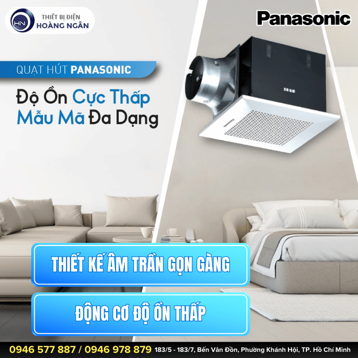 Quạt Hút Âm Trần Panasonic FV-17CH9