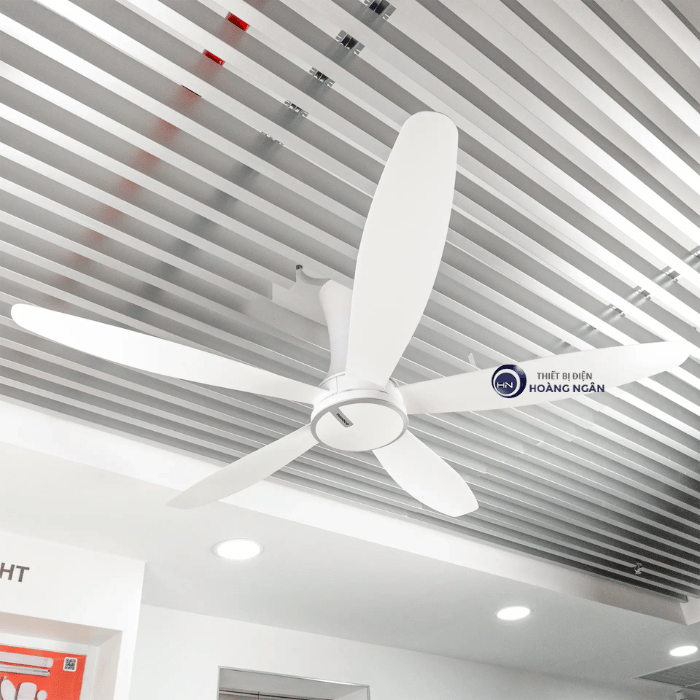 Quạt Trần 5 Cánh NCF6051-W Nanoco Màu Trắng