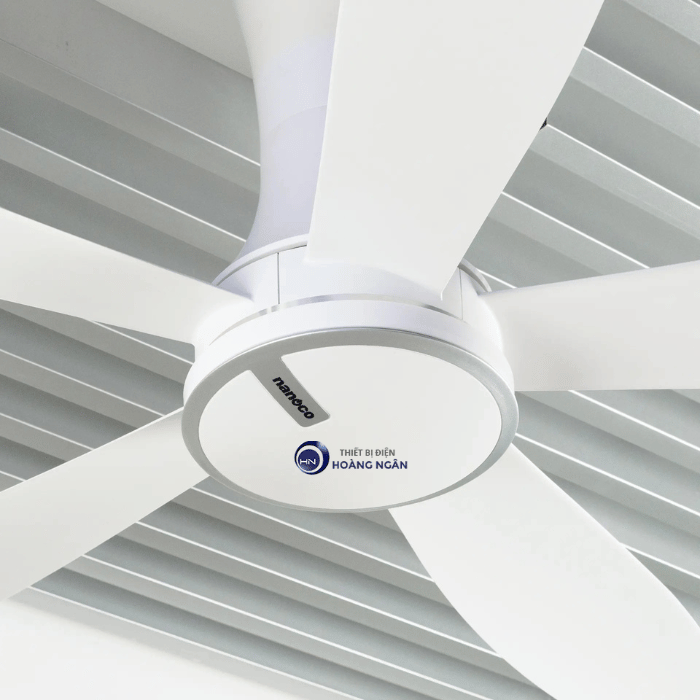 Quạt Trần 5 Cánh NCF6051-W Nanoco Màu Trắng