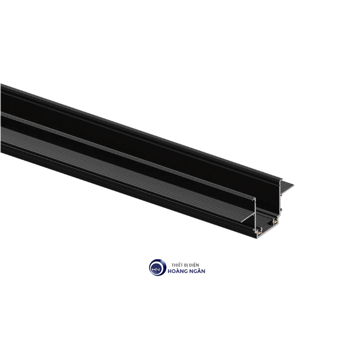 Thanh Ray Nam Châm Lắp Âm Kèm Nắp Nhựa Nanoco