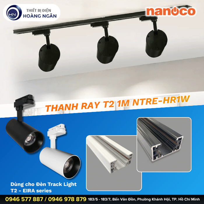 Thanh Ray T2 1m NTRE-HR1W Nanoco