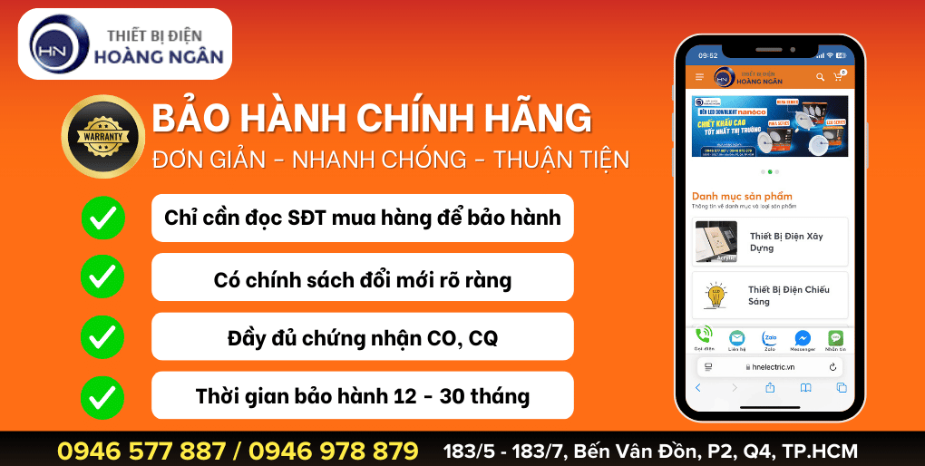 Bảo Hành Đèn Nhà Xưởng HighBay Nanoco