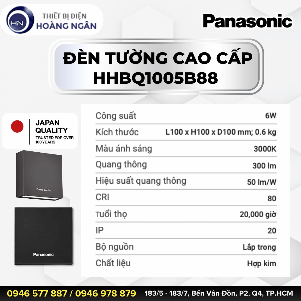 Đèn Tường Panasonic mã HHBQ1005B88