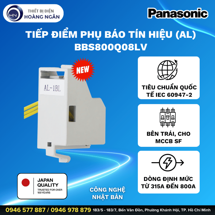 Tiếp Điểm Phụ Báo Tín Hiệu BBS800Q08LV Panasonic