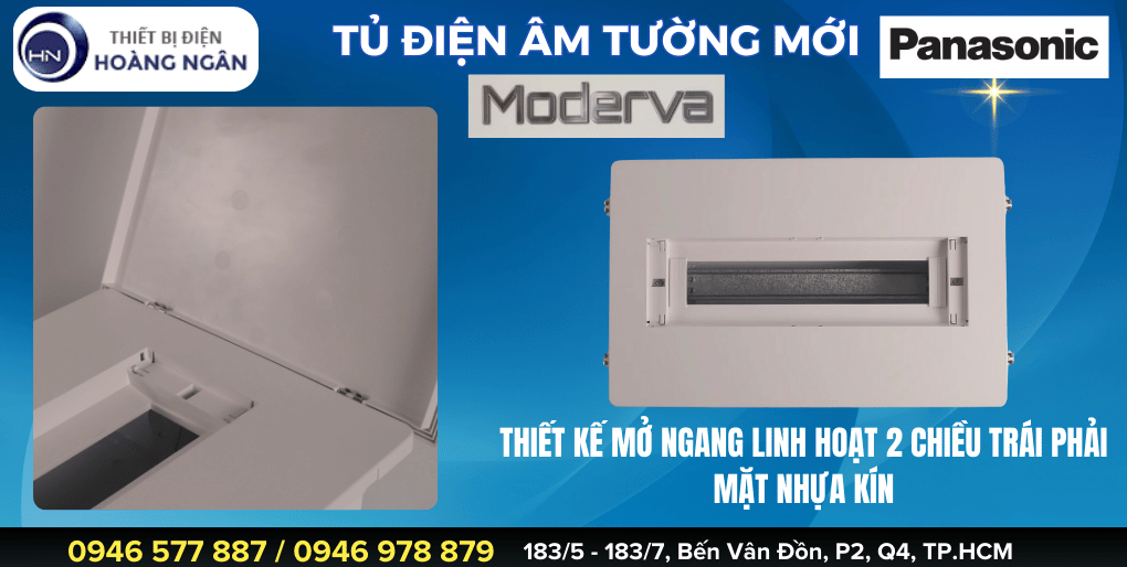 Tủ Điện Âm Tường Moderva Panasonic