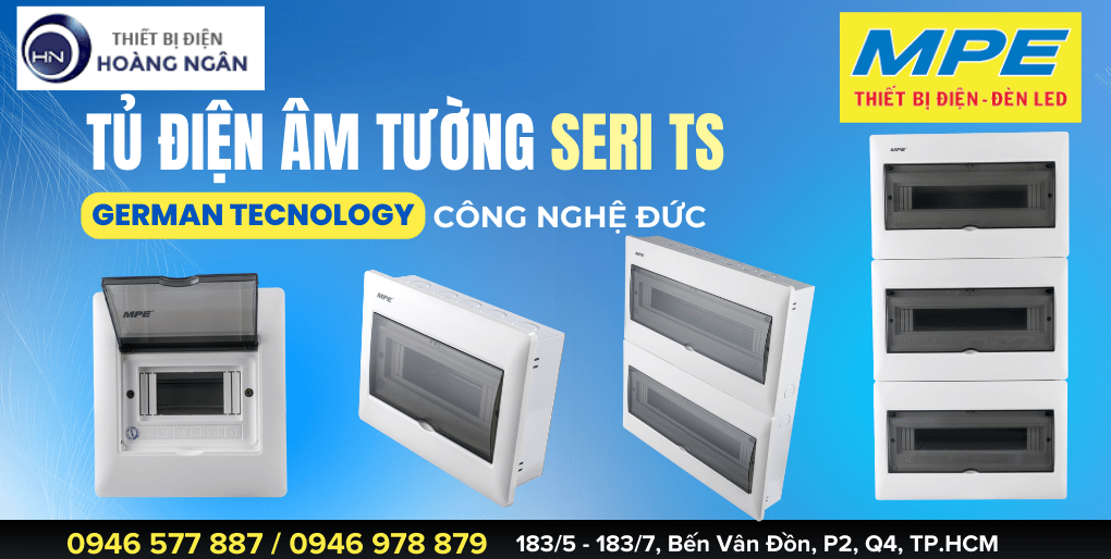 Tủ điện âm tường MPE dòng TS