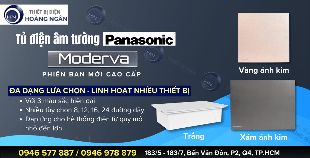 Tủ điện âm tường Panasonic Moderva