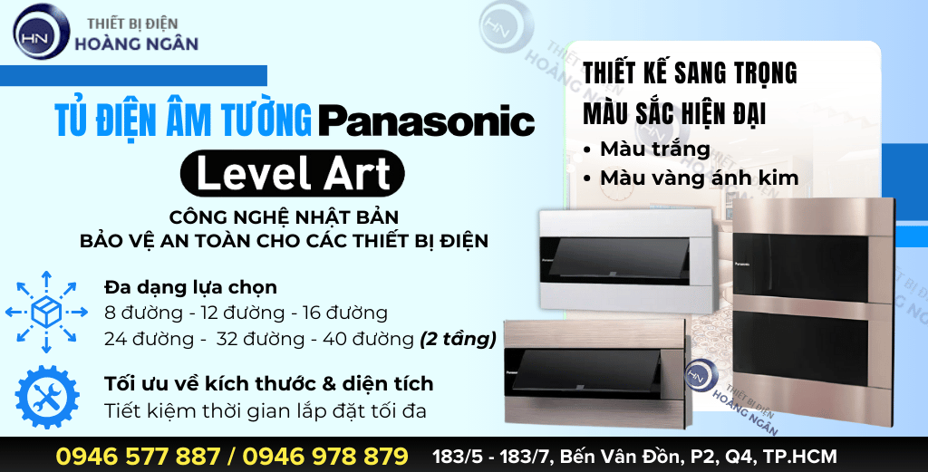 Tủ Điện Âm Tường Panasonic - Level Art