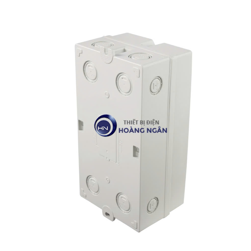 Tủ Điện Lắp Nổi Chống Thấm IP66 Seri WP 2 - 4 Modules WP-4 MPE