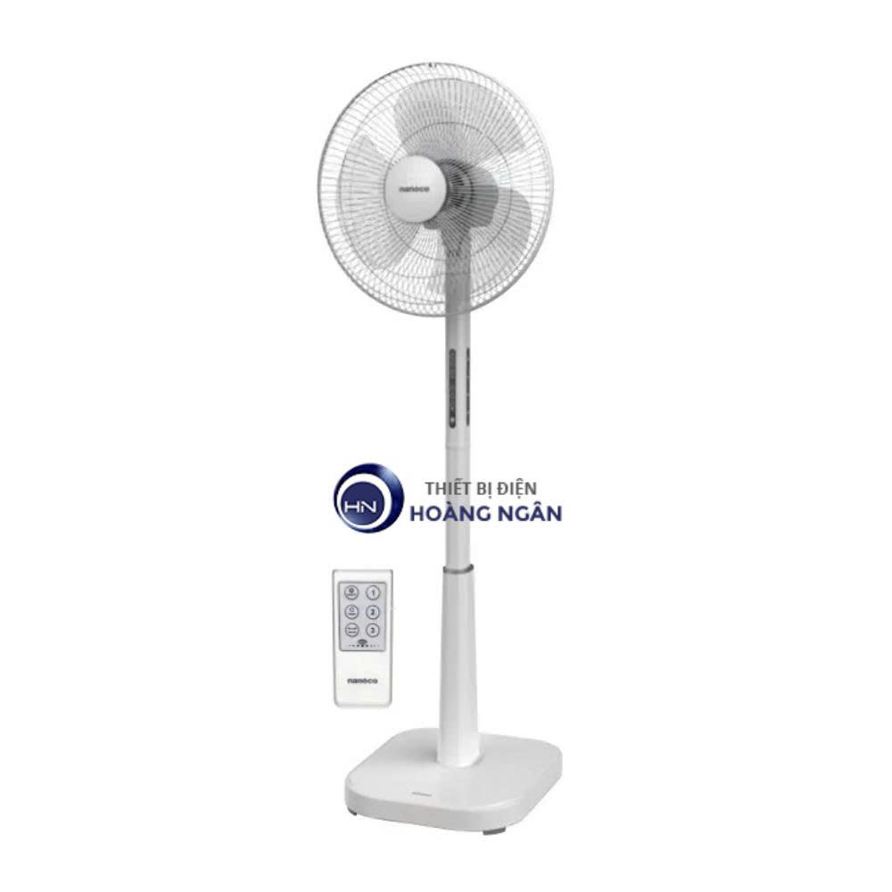 Quạt Đứng Có Remote Sử Dụng Bạc Đạn - Motor Dây Đồng NSF1641RC Nanoco