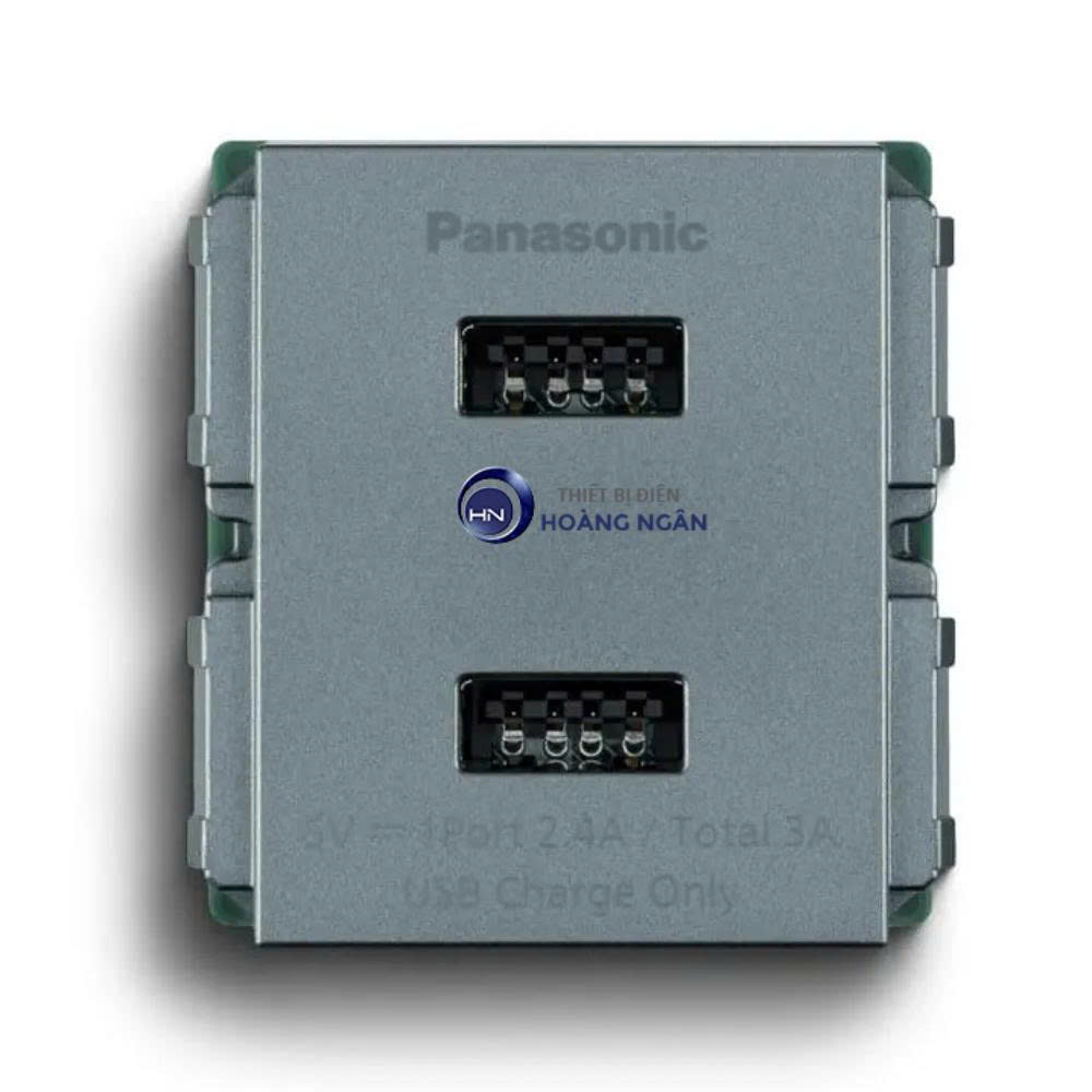 Ổ Cắm Sạc USB 2 Cổng, Cắm Nhanh Halumie Panasonic